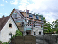 Aufstockung eines Einfamilienhaus in Unterriexingen